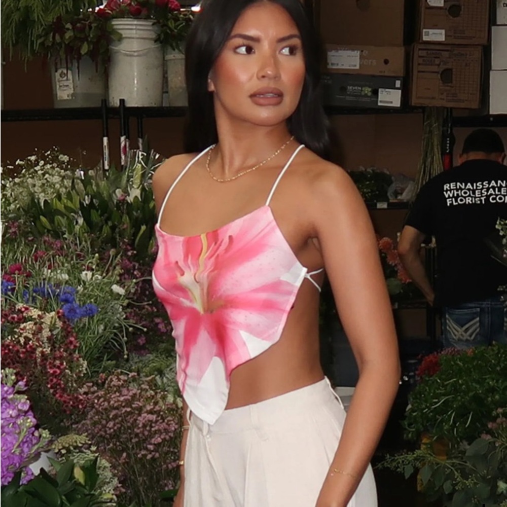 Windsor Pink Floral Camisole Top